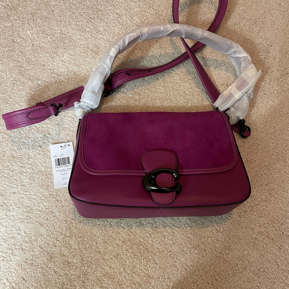 Coach Soft Tabby Purple